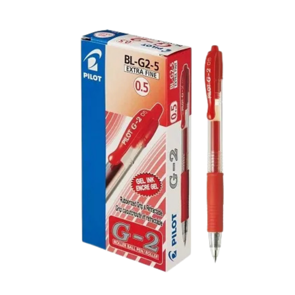 Bút gel Pilot G-2 ngòi 0.5mm (Hộp 12 cây)