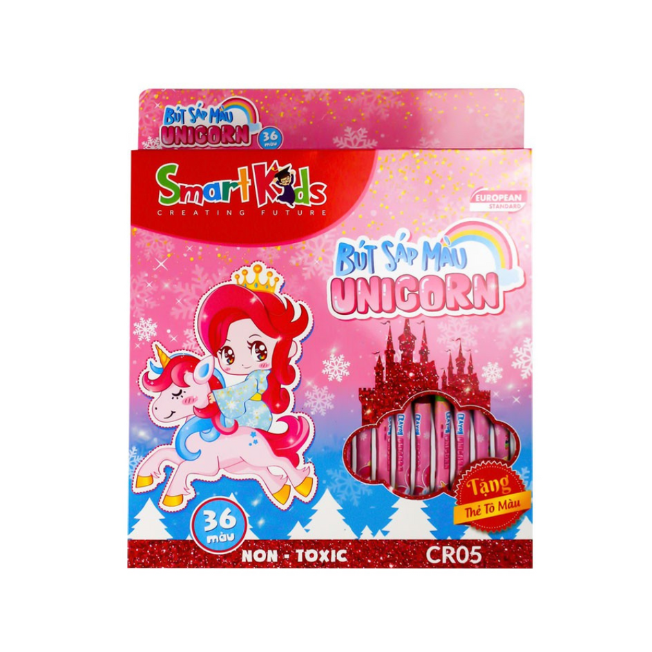 Sáp màu Bitex Smartkids (Hộp)