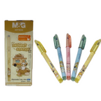 Bút nước xóa được M&G AKP182A6 mực xanh - Hộp 12 cây