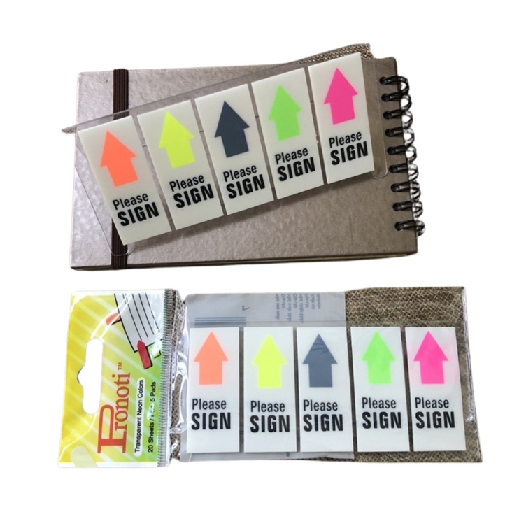 Giấy Sign Here lớn KW  (tập)