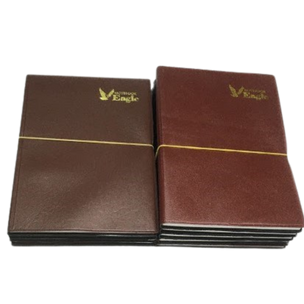 Sổ túi da kẻ ngang trung mỏng  (Cuốn)