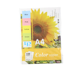 Bìa màu A4 Hoa Hướng Dương Màu Trắng ĐL 180 (Ream)