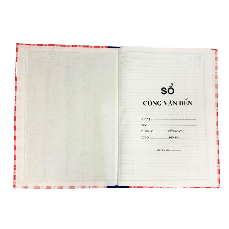 Sổ công văn Đến rẻ (Cuốn)