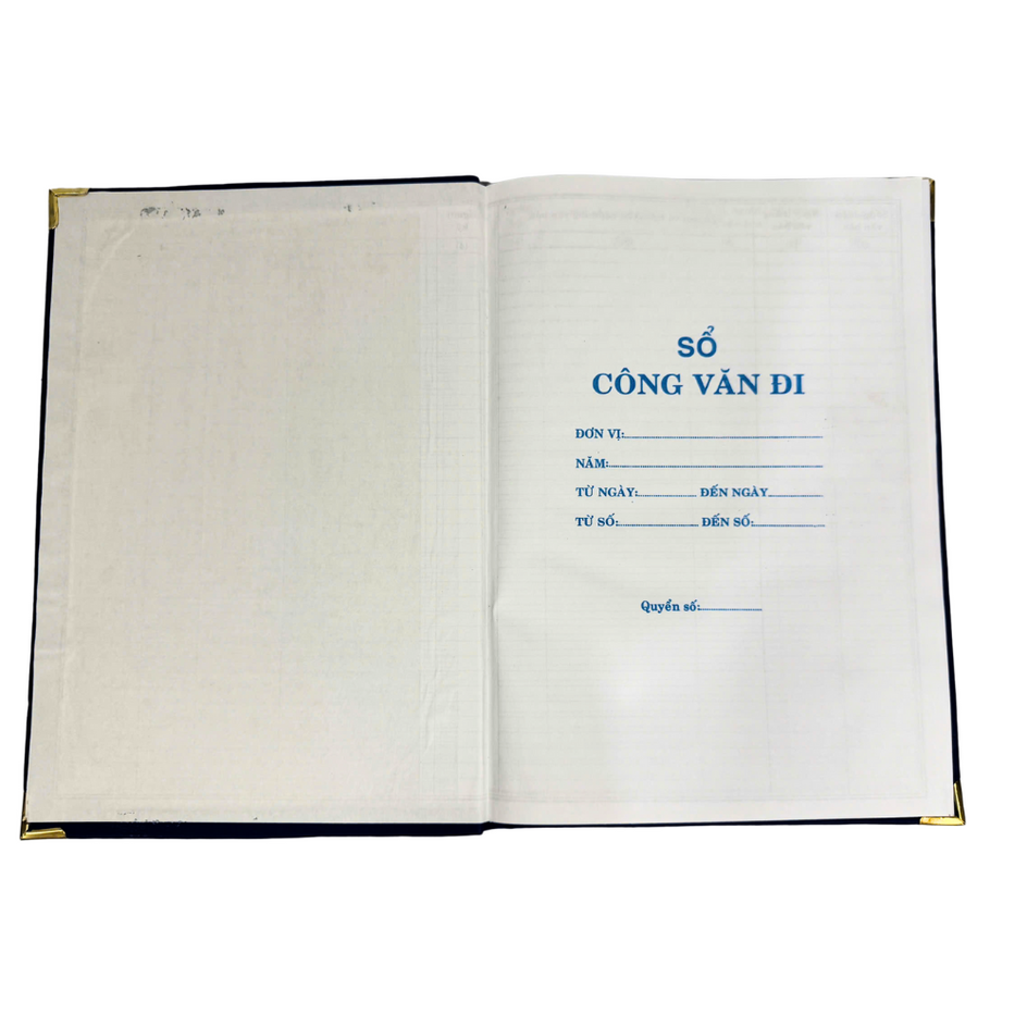 Sổ công văn đi da (Cuốn)