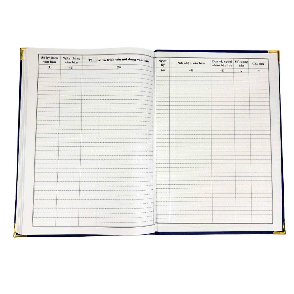 Sổ công văn đi da (Cuốn)