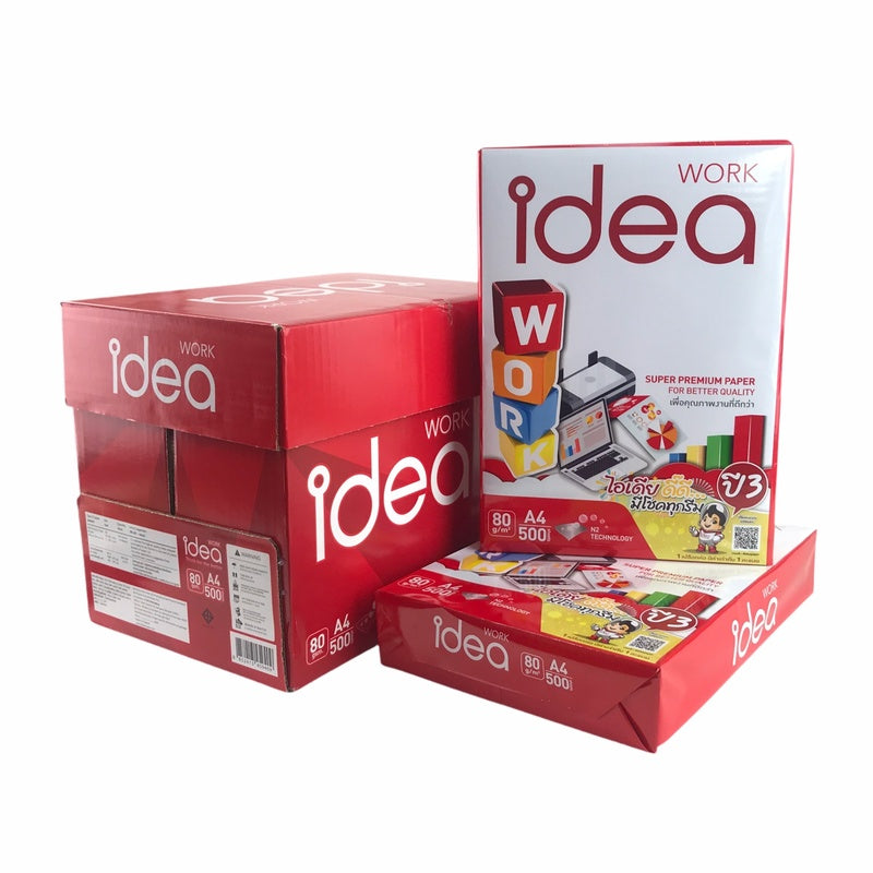 Giấy A4 Idea ĐL 80 (Ream)