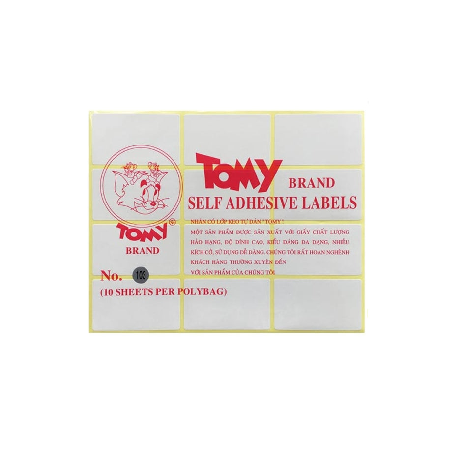 Giấy Decal Tomy 103 ( Xấp 10 tờ)