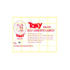 Giấy Decal Tomy 105 (Xấp 10 tờ)