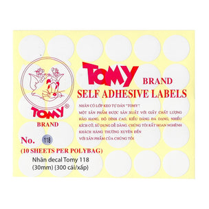 Giấy Decal Tomy 118 (Xấp 10 tờ)