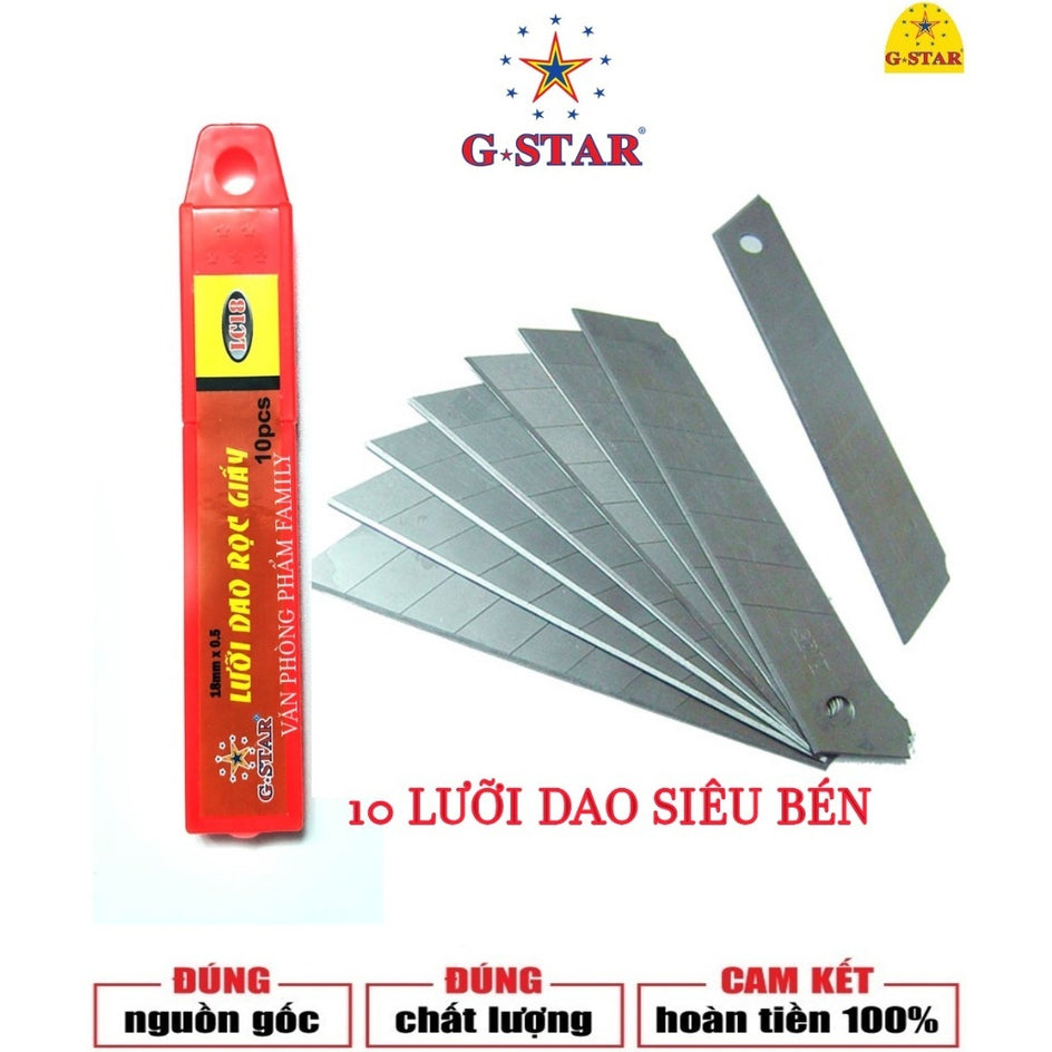Lưỡi dao G-STAR lớn LC18 (Tuýp)
